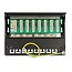 DeLOCK CAT6a Gigabit Desktop Patch Panel 1U met 8 poorten - afgeschermd / grijs