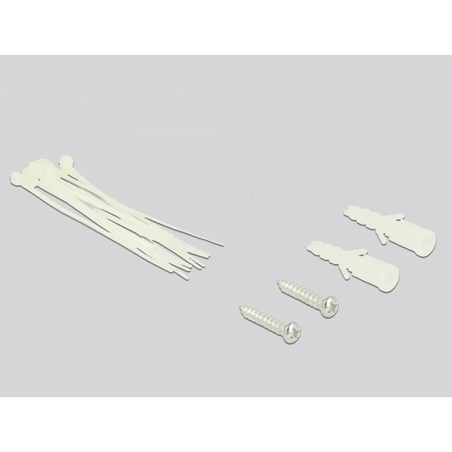 Premium CAT6 Gigabit Desktop Patch Panel 1U met 12 poorten - afgeschermd / grijs