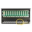 Premium CAT6a Gigabit Desktop Patch Panel 1U met 12 poorten - afgeschermd / wit