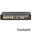 10'' Patch Panel behuizing 1U - metaal / zwart