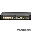 Muurbeugel voor 10 inch componenten | 1U | zwart