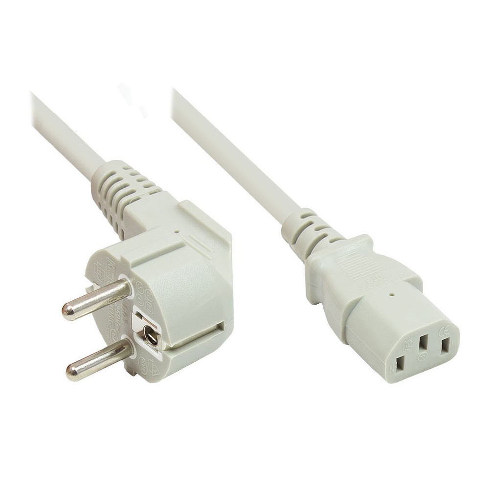 InLine 16650G. Snoerlengte: 0,5 m, Aansluiting 1: C13 stekker, Aansluiting 2: CEE7/7