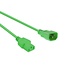 C13 - C14 stroomkabel voor UPS/PDU - 3x 1,00mm / groen - 3 meter