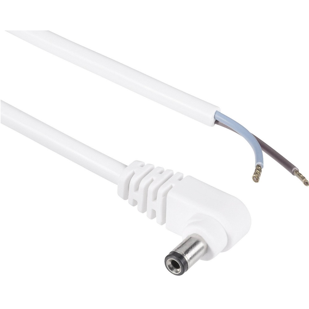 BKL Electronic Laagspannings-aansluitkabel Laagspanningsstekker - Open kabeleinde 5.5 mm 2.1 mm 2.00 m 1 stuk(s)