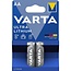 Varta AA (FR6) Ultra Lithium batterijen - 2 stuks in blister