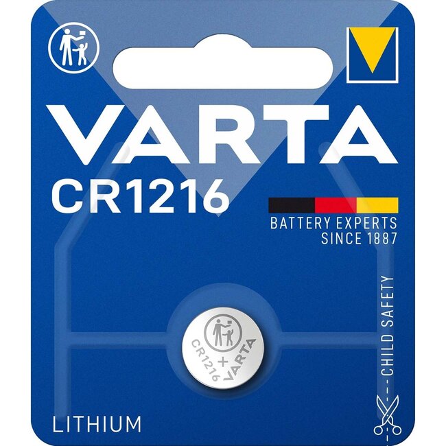 Varta CR1216 Lithium knoopcel-batterij / 1 stuk