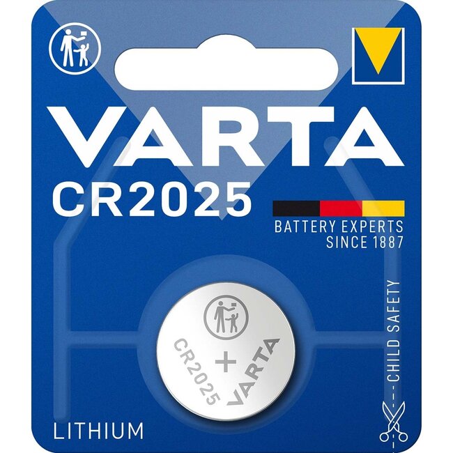 Varta CR2025 Lithium knoopcel-batterij / 1 stuk