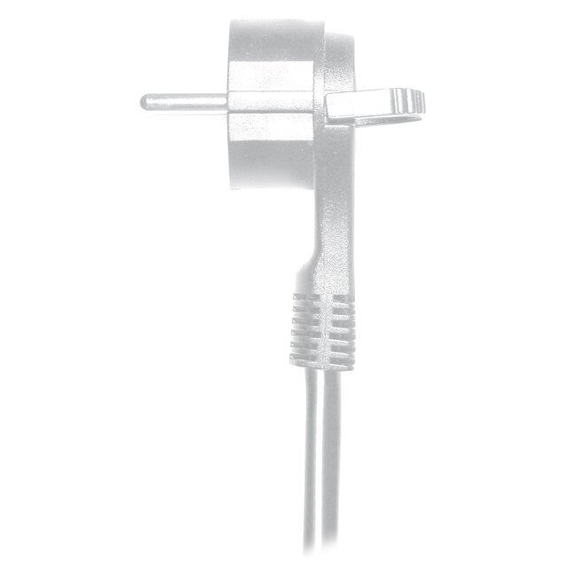 MaxTrack stekkerdoos met 3 contacten en 2x USB / wit - 1,5 meter