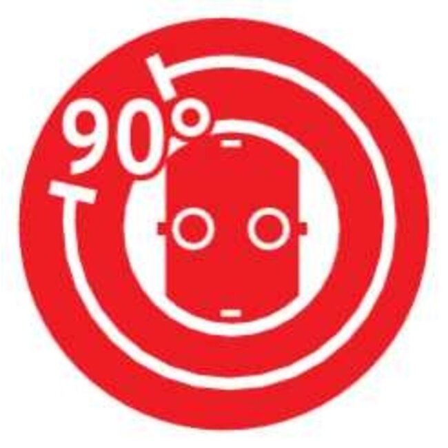 Brennenstuhl Comfort-Line Plus stekkerdoos met 4 ruime contacten / wit - 2 meter