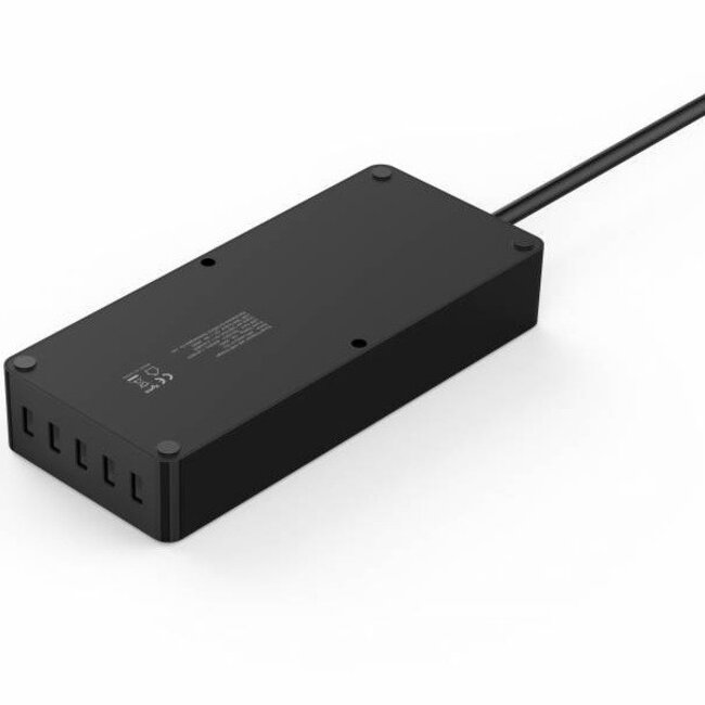 Orico stekkerdoos met 4 contacten en 5x USB / zwart - 1,5 meter