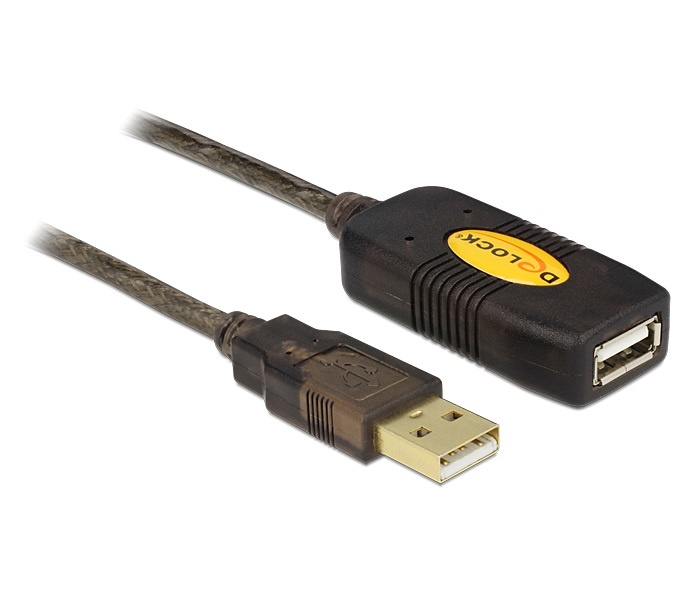 DeLOCK USB-2.0-verlengkabel 10 Meter