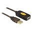 DeLOCK actieve USB naar USB verlengkabel - USB2.0 - tot 0,5A - 30 meter