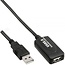 InLine actieve USB naar USB verlengkabel - USB2.0 - tot 0,5A - 10 meter