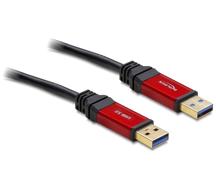 DeLock USB A male - USB A male kabel (USB 3.0)-3.0 meter