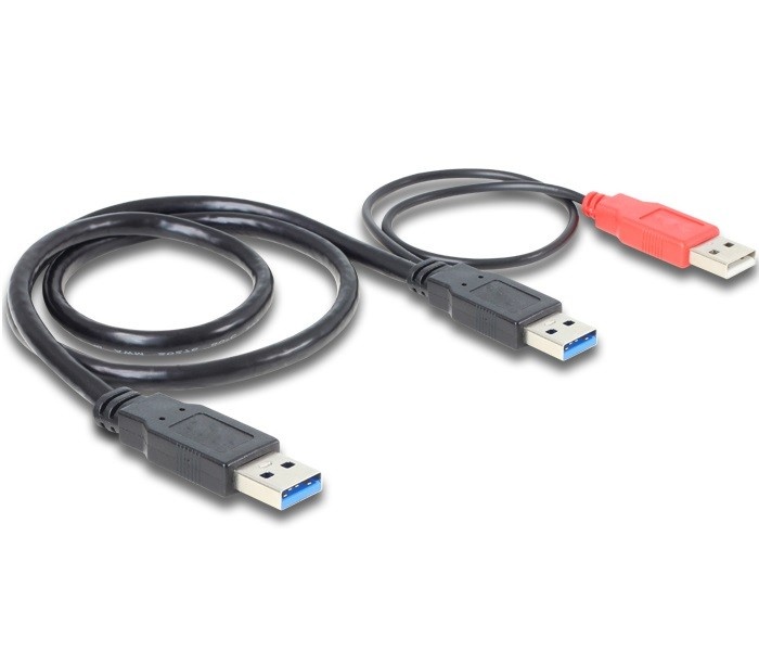 USB-A - USB-A | Kabel | 0.60 meter | USB3.0 SuperSpeed | DeLOCK