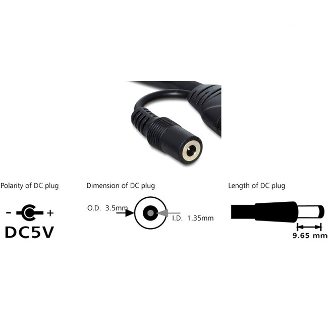DeLOCK actieve USB naar USB verlengkabel - USB3.0 - tot 0,9A - 10 meter