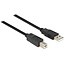 DeLOCK actieve USB naar USB-B kabel - USB2.0 - tot 0,5A - 11 meter
