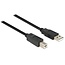 DeLOCK actieve USB naar USB-B kabel - USB2.0 - tot 0,5A - 20 meter