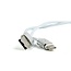 Cablexpert USB-C naar USB-A kabel met magneetconnector - USB2.0 - tot 1,5A - 1 meter
