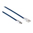 USB-C naar USB-A kabel - USB2.0 - tot 2A / blauw nylon - 0,30 meter