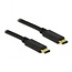 Premium USB-C naar USB-C kabel - USB2.0 - tot 20V/3A / zwart - 4 meter
