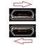 USB Micro B haaks naar USB-A kabel - USB2.0 - tot 2A / zwart - 2 meter