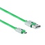 USB Micro B naar USB-A kabel - USB2.0 - tot 2A / groen - 2 meter