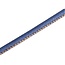 USB Micro B naar USB-A kabel - USB2.0 - tot 2A / blauw jeans - 1 meter
