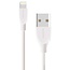 Mobiparts Lightning naar USB-A kabel - USB2.0 - tot 3A / wit - 0,50 meter