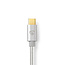 Nedis Premium 8-pins Lightning naar USB-C kabel - USB2.0 - tot 20V/3A / aluminium - 1 meter