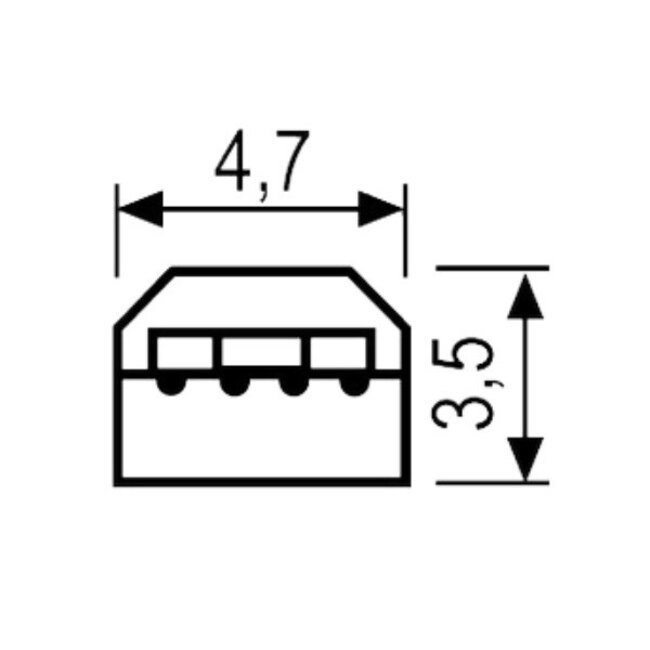 Mitsumi 4-pins naar USB-A kabel voor o.a. camera's en Mp3 spelers - USB2.0 - tot 1A / zwart - 3 meter