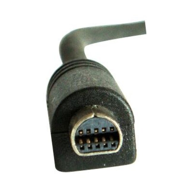 Camera Tulp composiet A/V kabel compatibel met Sony VMC-15FS / zwart - 1,5 meter