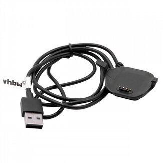 VHBW USB kabel voor Garmin Forerunner 25 Small - 1 meter