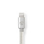 Nedis Premium 8-pins Lightning naar 3,5mm Jack audiokabel / aluminium - 1 meter