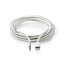 Nedis Premium 8-pins Lightning naar 3,5mm Jack audiokabel / aluminium - 1 meter