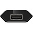 Goobay USB thuislader met 1 poort - recht/plat - 1A / zwart