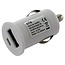 USB autolader met 1 poort - compact - 1A / wit