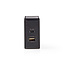 Nedis thuislader met 1 USB-C PD en 1 USB-A poort - 57W / zwart