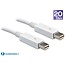 Thunderbolt 2 kabel met Intel chip - 20 Gbps / wit - 0,50 meter