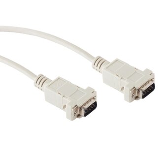 S-Impuls Seriële RS232 kabel 9-pins SUB-D (m) - 9-pins SUB-D (m) - 3 meter