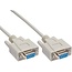 Premium seriële RS232 kabel 9-pins SUB-D (v) - 9-pins SUB-D (v) / gegoten connectoren - 5 meter