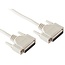 Seriële RS232 kabel 25-pins SUB-D (m) - 25-pins SUB-D (m) / gegoten connectoren - 3 meter