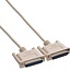 Premium seriële RS232 kabel 25-pins SUB-D (m) - 25-pins SUB-D (m) / gegoten connectoren - 3 meter