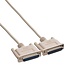 Premium seriële RS232 kabel 25-pins SUB-D (m) - 25-pins SUB-D (m) / gegoten connectoren - 4,5 meter