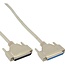 Premium seriële verlengkabel 37-pins SUB-D (m) - 37-pins SUB-D (v) / gegoten connectoren - 2 meter