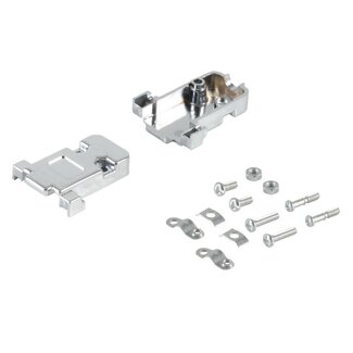 S-Impuls Connector behuizing voor seriële RS232 connector 9-pins SUB-D - gemetalliseerd