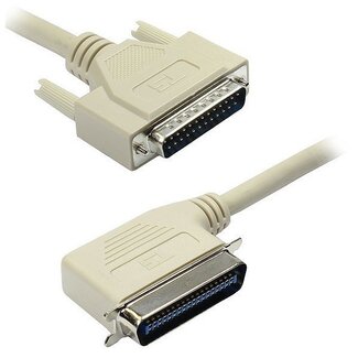 Good Connections Parallelle printerkabel 25-pins SUB-D - haakse 36-pins Centronics / gegoten connectoren - 2 meter