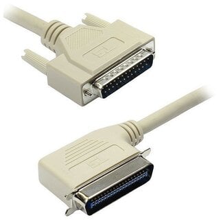 Good Connections Parallelle printerkabel 25-pins SUB-D - haakse 36-pins Centronics / gegoten connectoren - 5 meter