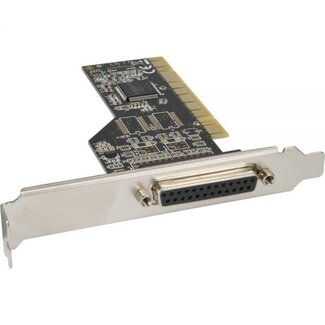 InLine InLine parallelle PCI kaart met 1 25-pins SUB-D IEEE 1284 LPT printerpoort