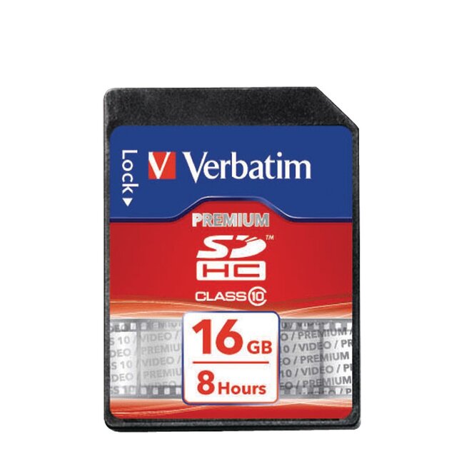 Verbatim SDHC geheugenkaart / 16GB